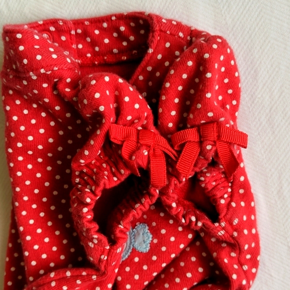 gymboree candy dotted bubble romper playsuit 0-3 months baby girl - Picture 5 of 6